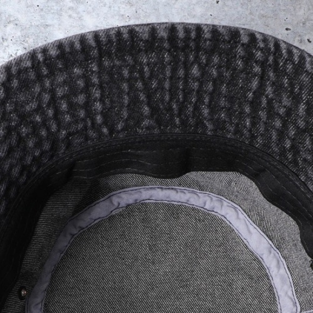 Dark Denim Bucket hat - Picture 3 of 5